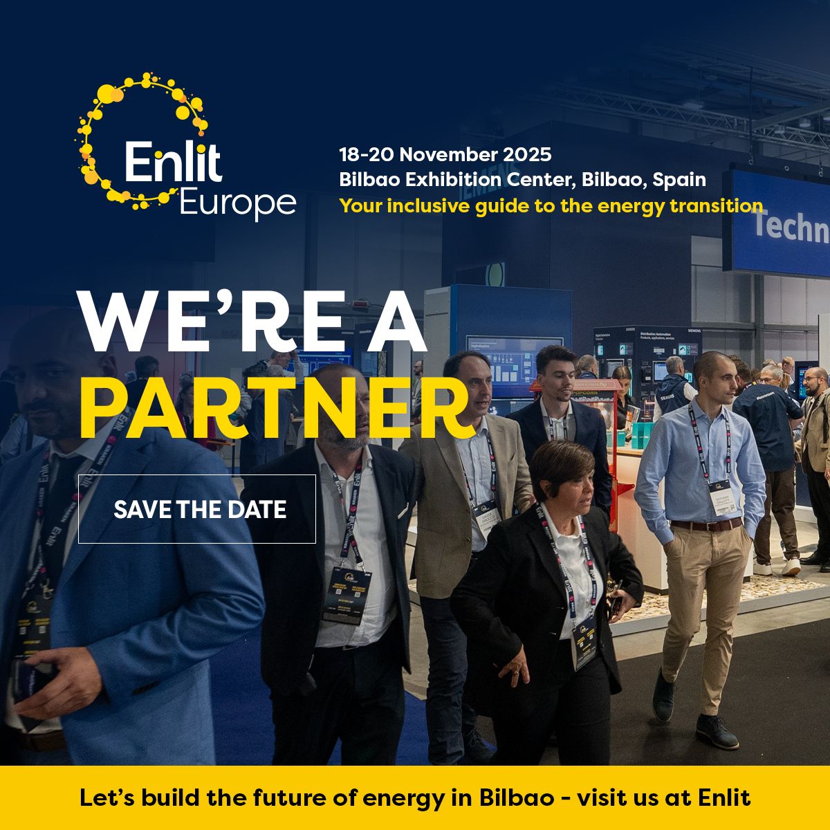 Enlit Europe 2025 partner banner