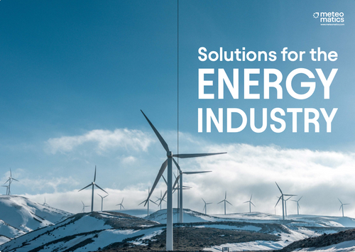 Meteomatics Solution for the Energy Industry