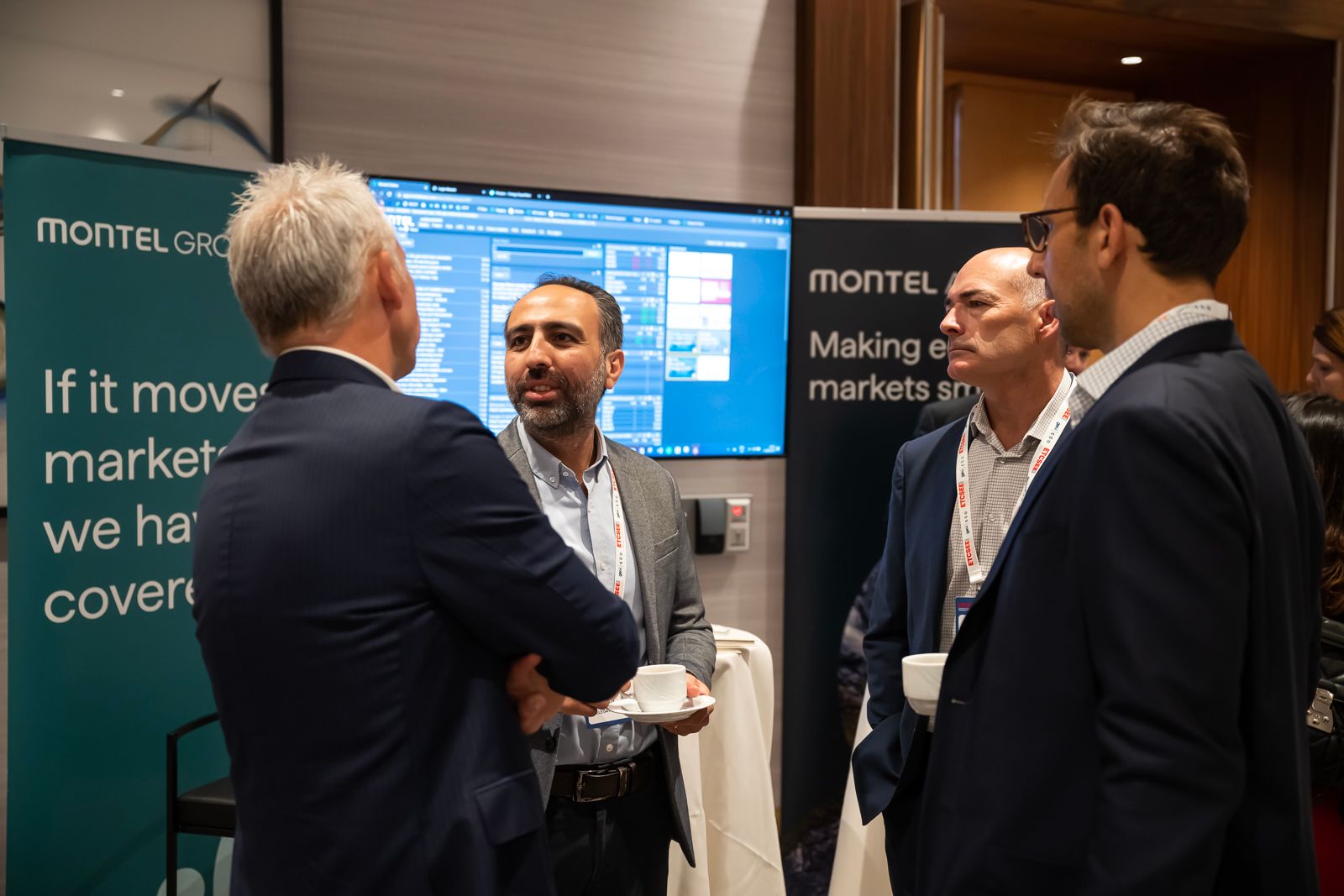 ETCSEE 2024 exhibitors networking on the exhibition floor
