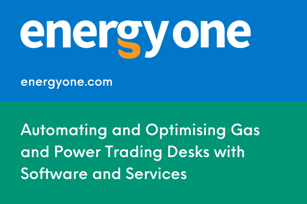 ENERGY ONE: AUTOMATING AND OPTIMISING GAS AND POWER TRADING WITH SOFTWARE AND SERVICES