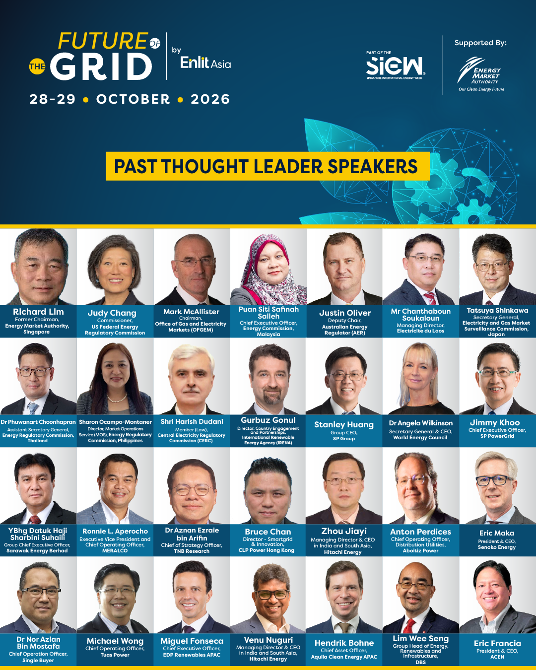 past speakers