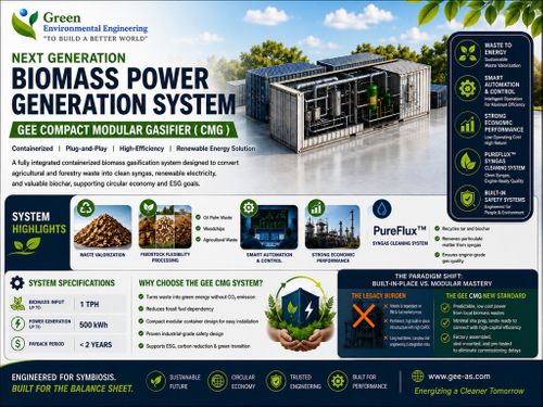 GEE Compact Modular Gasifier (CMG)