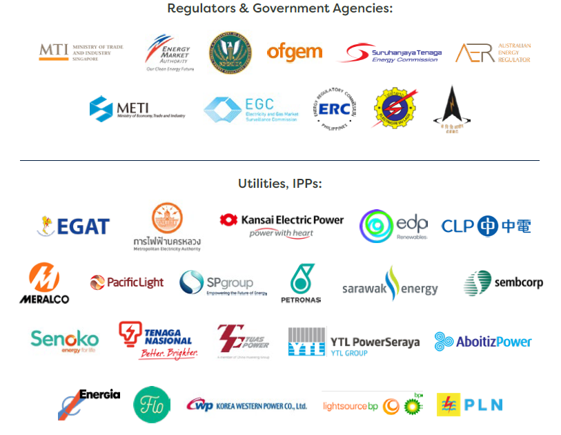 Strong support by the utilities and government agencies