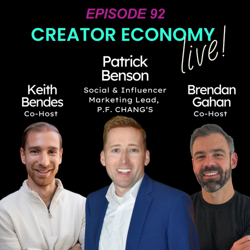 Episode 92: Inside P.F. Chang's Viral Creator Strategy with Patrick Benso