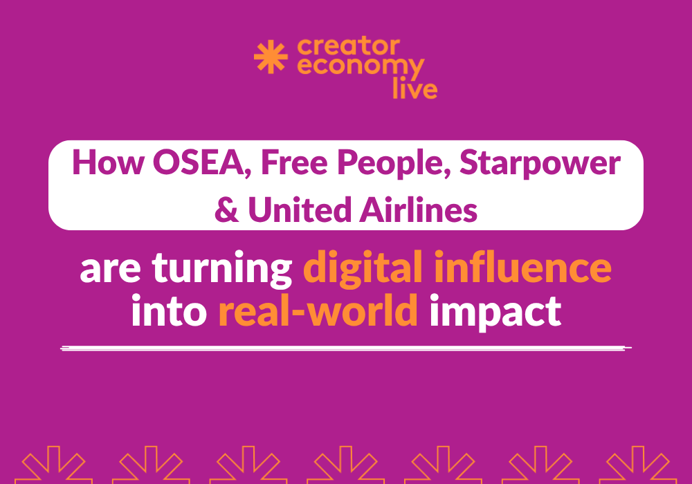 How OSEA, Free People, Starpower & United Airlines Are Turning Digital Influence Into Real-World Impact