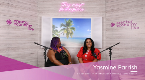 Yasmine Parrish, Global Director of Influencer Marketing, Fenty Beauty 