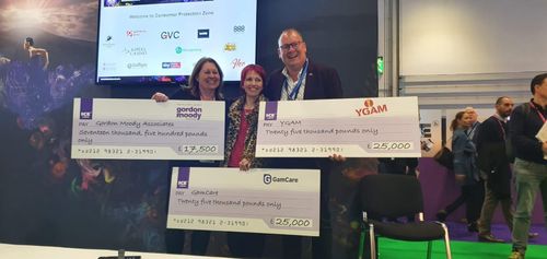 YGAM, GamCare and Gordon Moody Association named sponsorship recipients at ICE London