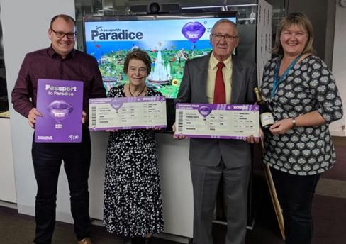 ICE London visitors win trip to Paradise