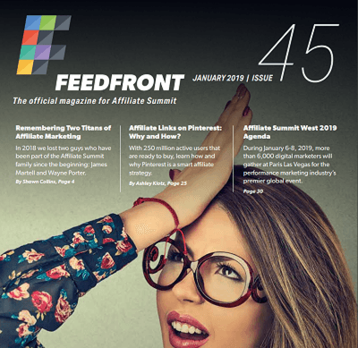 Download The Affiliate Summit West 2019 Feedfront Issue