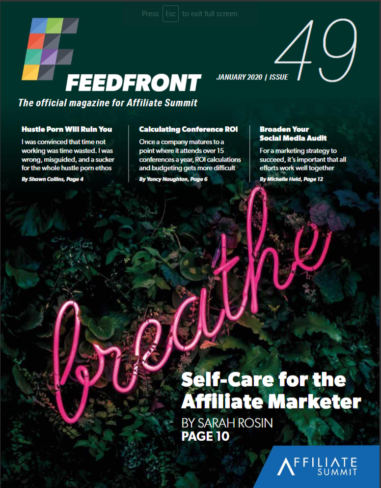 Reserve your space in the 50th FeedFront