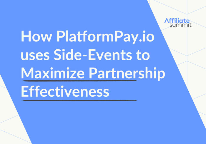 How PlatformPay.io uses Side-Events to Maximize Partnership Effectiveness