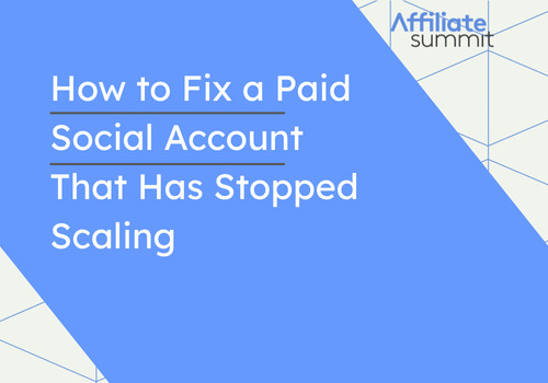 How to Fix a Paid Social Account That Has Stopped Scaling