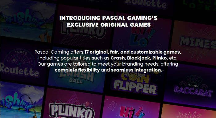 Original Games by Pascal Gaming
