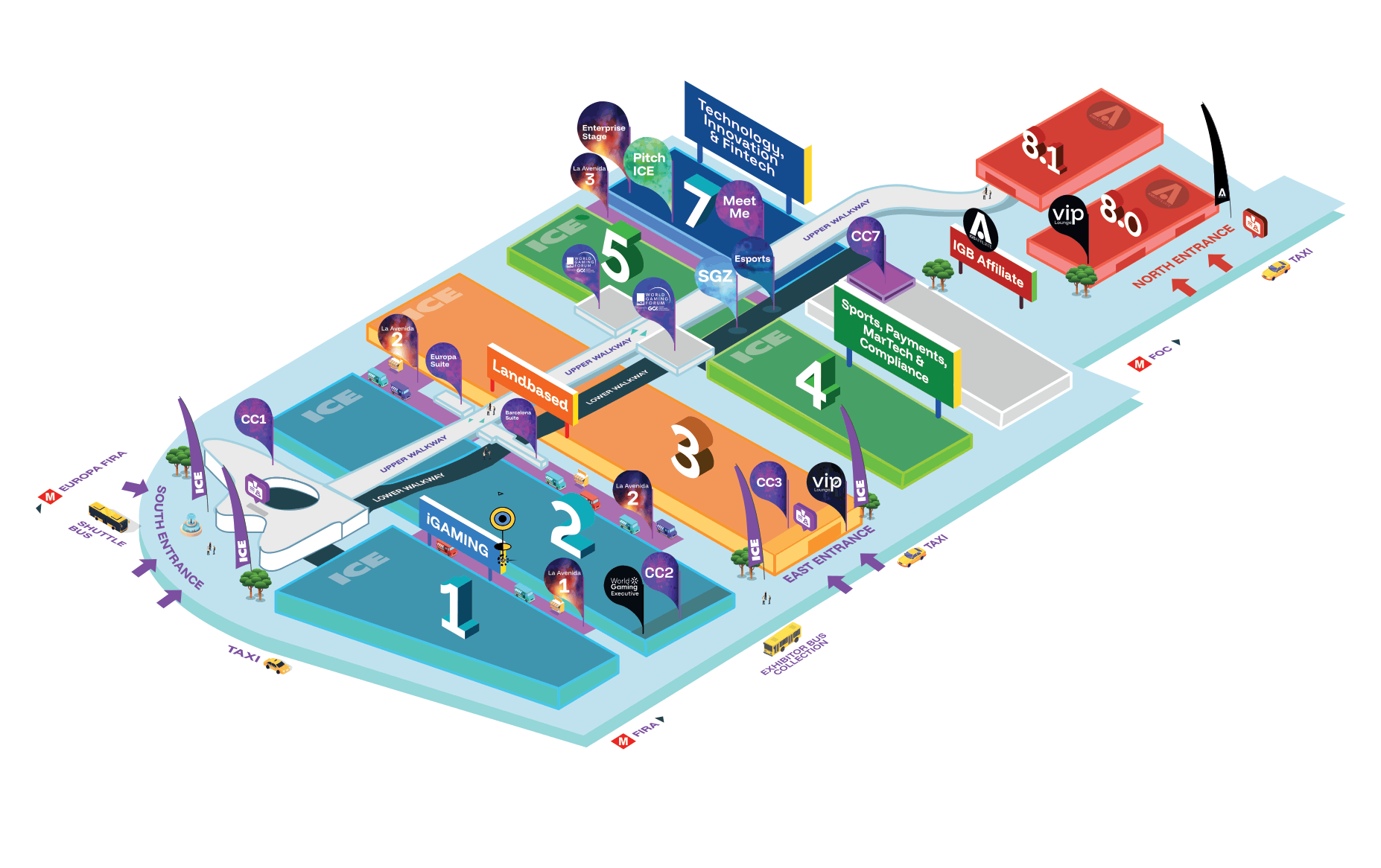 ICE 2027 Campus Map