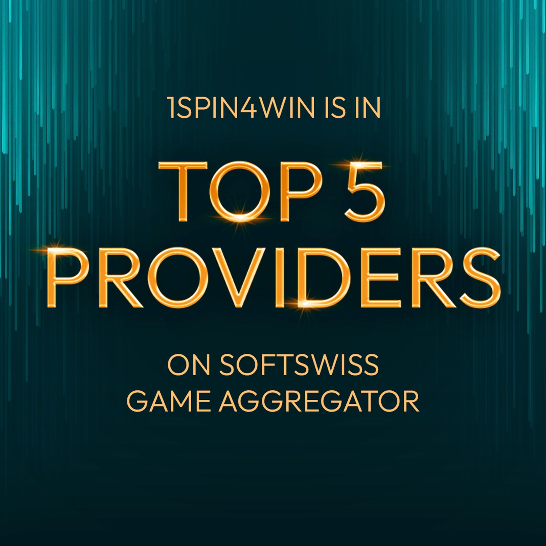1spin4win ranks among top 5 providers on SOFTSWISS Game Aggregator by bet sum in H1 2025