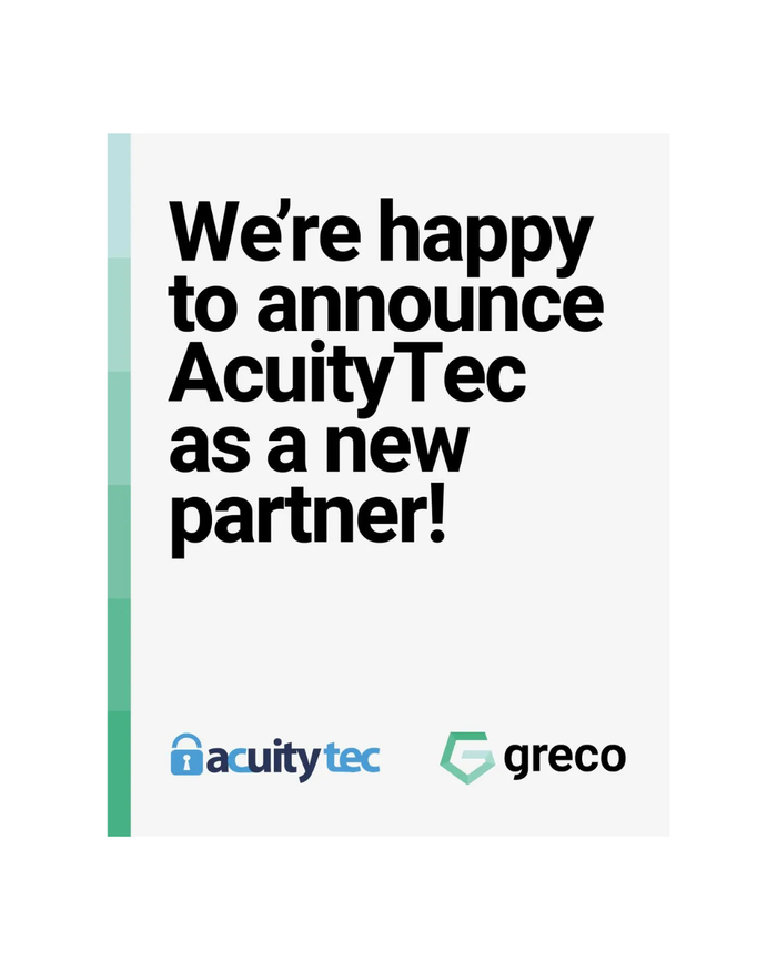 Greco partners with AcuityTec to connect gameplay risk engine with identity and transaction risk