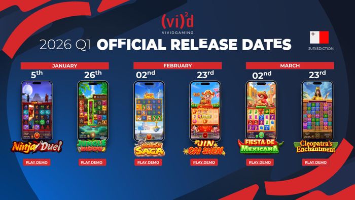 Vivid Gaming to Showcase Innovation at ICE Barcelona 2026