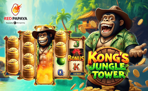 Kong’s Jungle Tower Marks Red Papaya’s Debut Slot