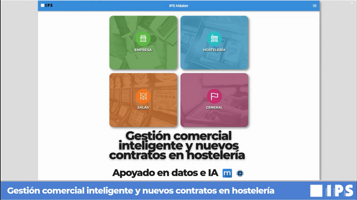 IPS optimiza la gestión comercial y los nuevos contratos en hostelería con datos e Inteligencia Artificial