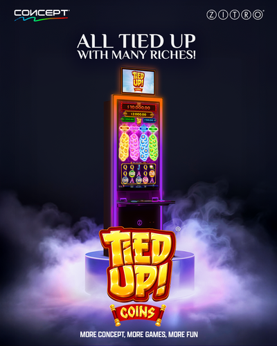 TIED UP! COINS: ALL TIED UP WITH MANY RICHES!