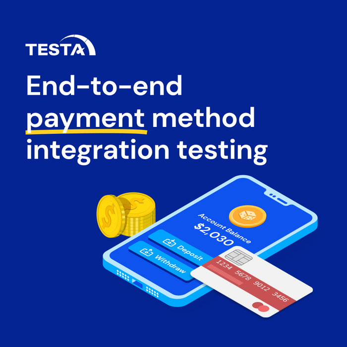 Payment testing for iGaming