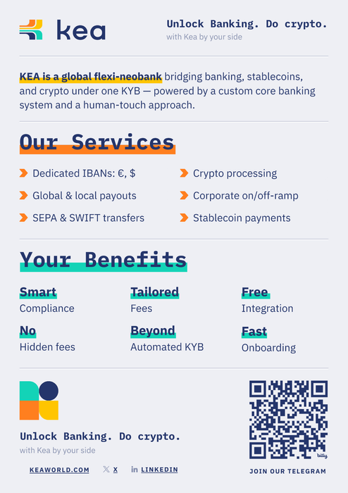 Traditional banking and crypto services