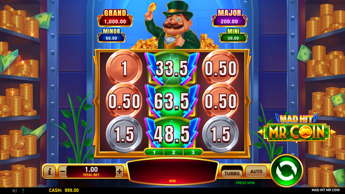 Mad Hit® Mr Coin