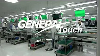 Linha de produção atualizada da General Touch