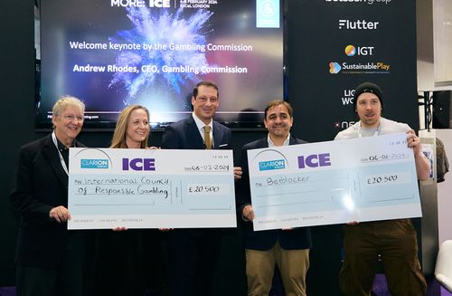 ICE Sustainable Gambling Zone to launch with €65,000 charity donation