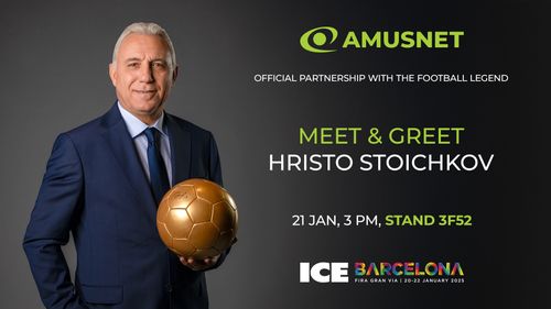 Amusnet Sets for a Stellar Show at ICE Barcelona 2025