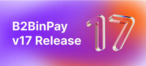 B2BinPay v17 Update – A New Chapter In Crypto Payment Solutions