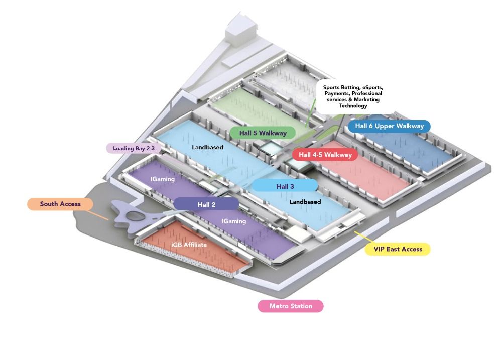 Map of Fira of iGB and ICE