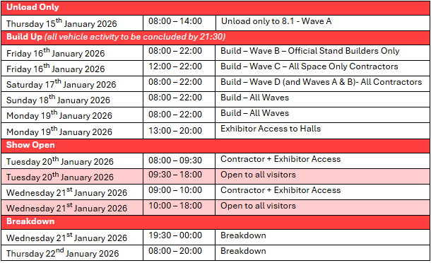 timetable