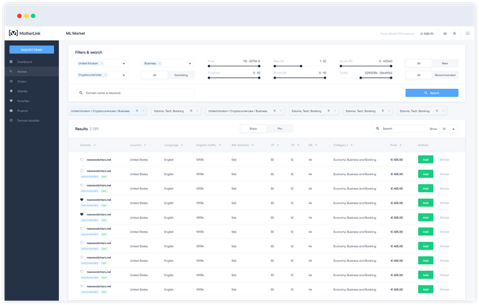 Self-service PR platform