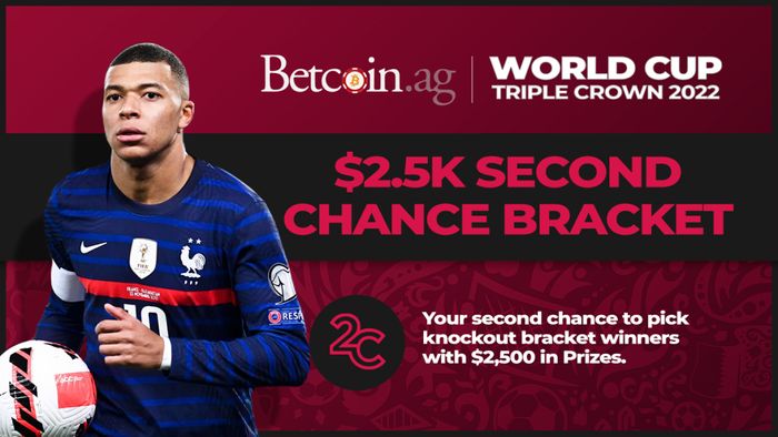 Betcoin.ag $2,500 Second Chance Bracket Challenge - First Entry Free to all Players
