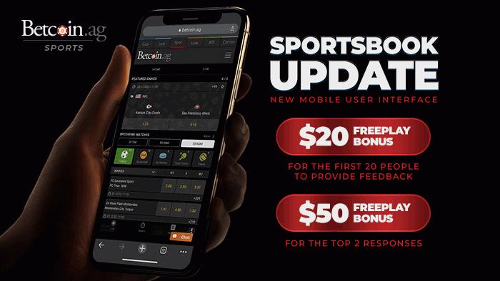 Betcoin Sports New Mobile User Interface