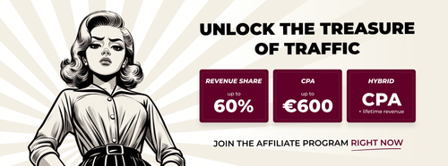 Join Big Betty Partners 🏆 CPA, RevShare & Hybrid models. Tier 1 markets.