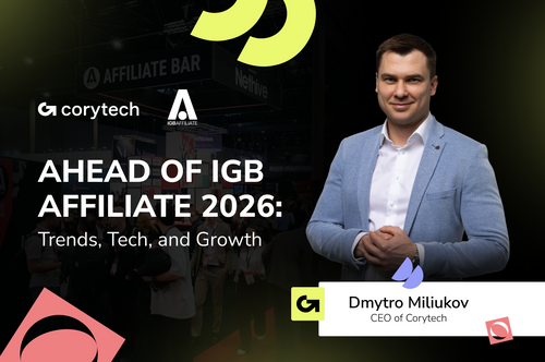 Dmytro Miliukov: «Para Corytech, iGB Affiliate es un espacio donde la innovación se une a las oportunidades».