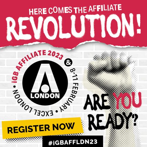 Revolutionary creative unveiled as registration opens for iGB Affiliate London 2023