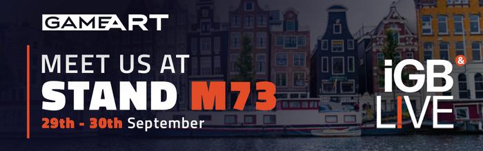 Visit GameArt at IGB Live Amsterdam 2021