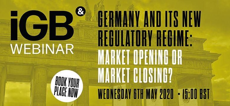 Germany and its new regulatory regime – market opening or market closing?