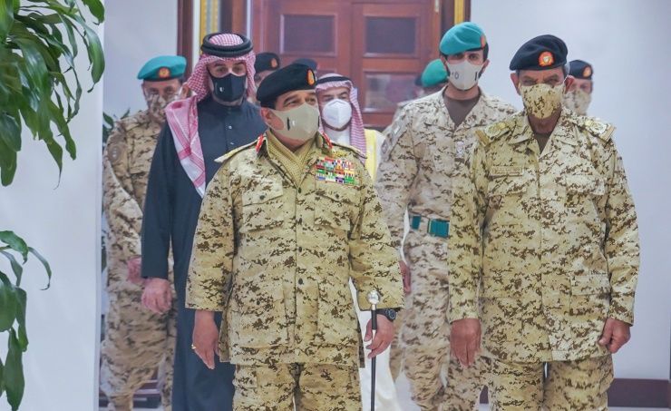 HM King visits BDF General Command, lauds staff's outstanding efforts