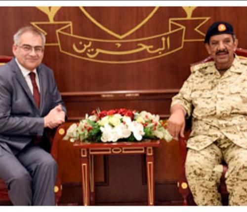 Bahrain’s Commander-in-Chief Welcomes 3 New Ambassadors