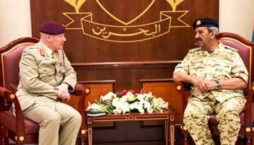 Commander-in-Chief receives British senior military official