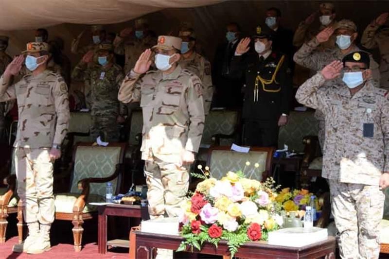 القوات المسلحة: ختام فعاليات التدريب المصري السعودي المشترك تبوك 5