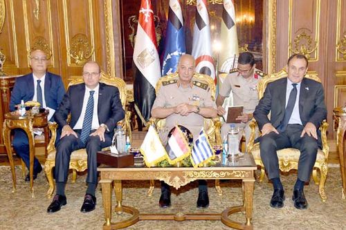 Egyptian, Cypriot, Greek defence ministers sign statement in support of security cooperation