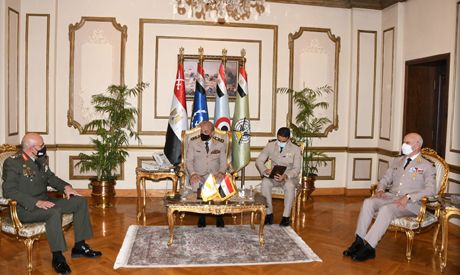 Egypt’s defence minister, army chief of staff discuss cooperation with Cypriot National Guard chief