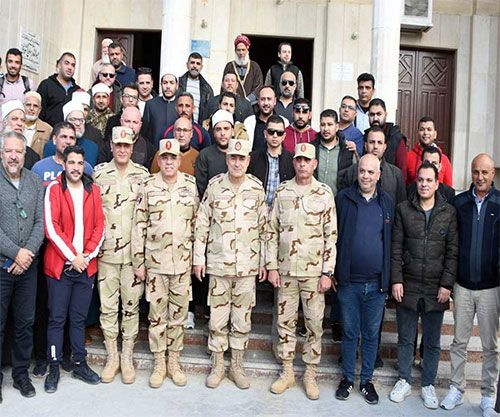 Egyptian Chief of Staff Inspects Armed Forces, Development Projects in North Sinai
