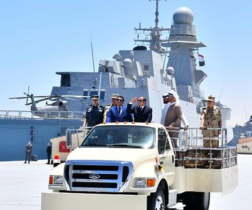 Egyptian President Inaugurates ‘3rd of July’ Naval Base