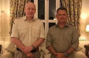Defence Senior Advisor and his successor conclude visit to Egypt